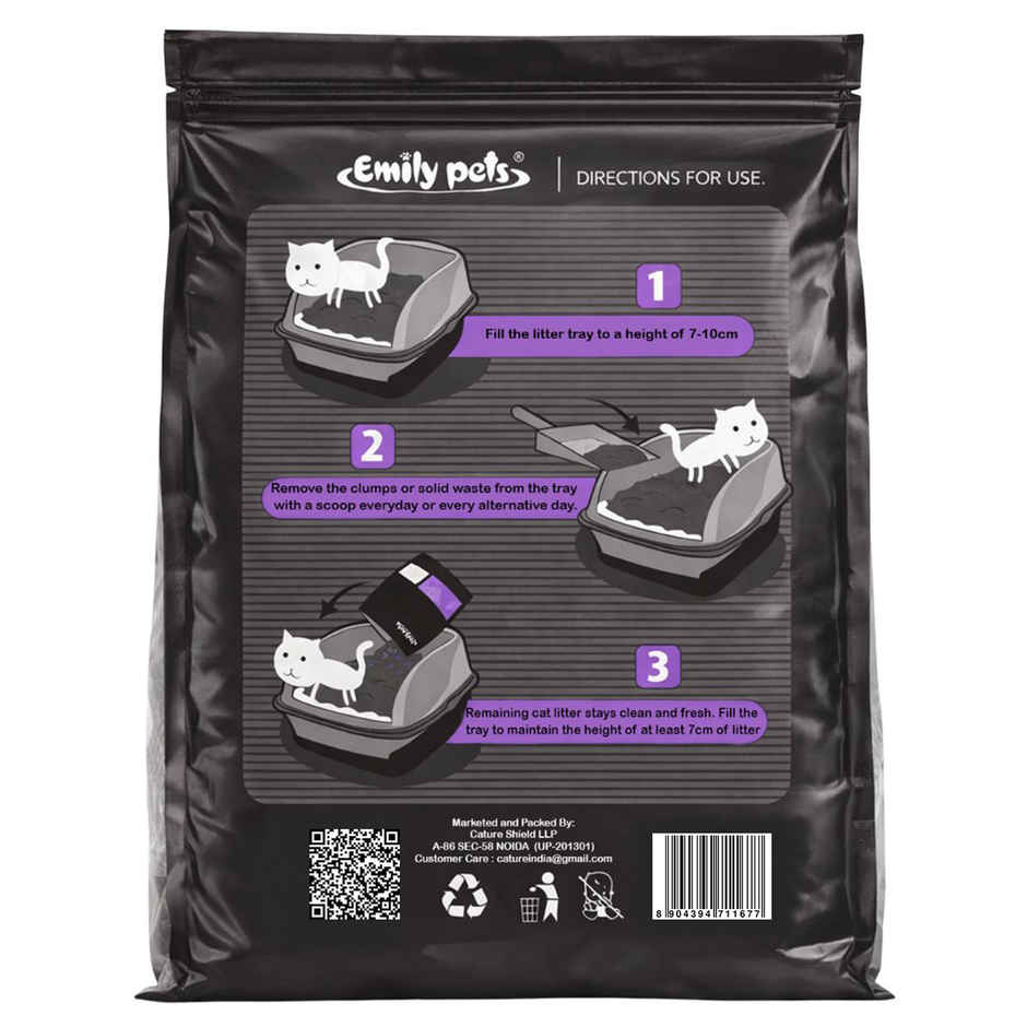 Emily Pets Premium Bentonite Cat Litter - Levender Combo