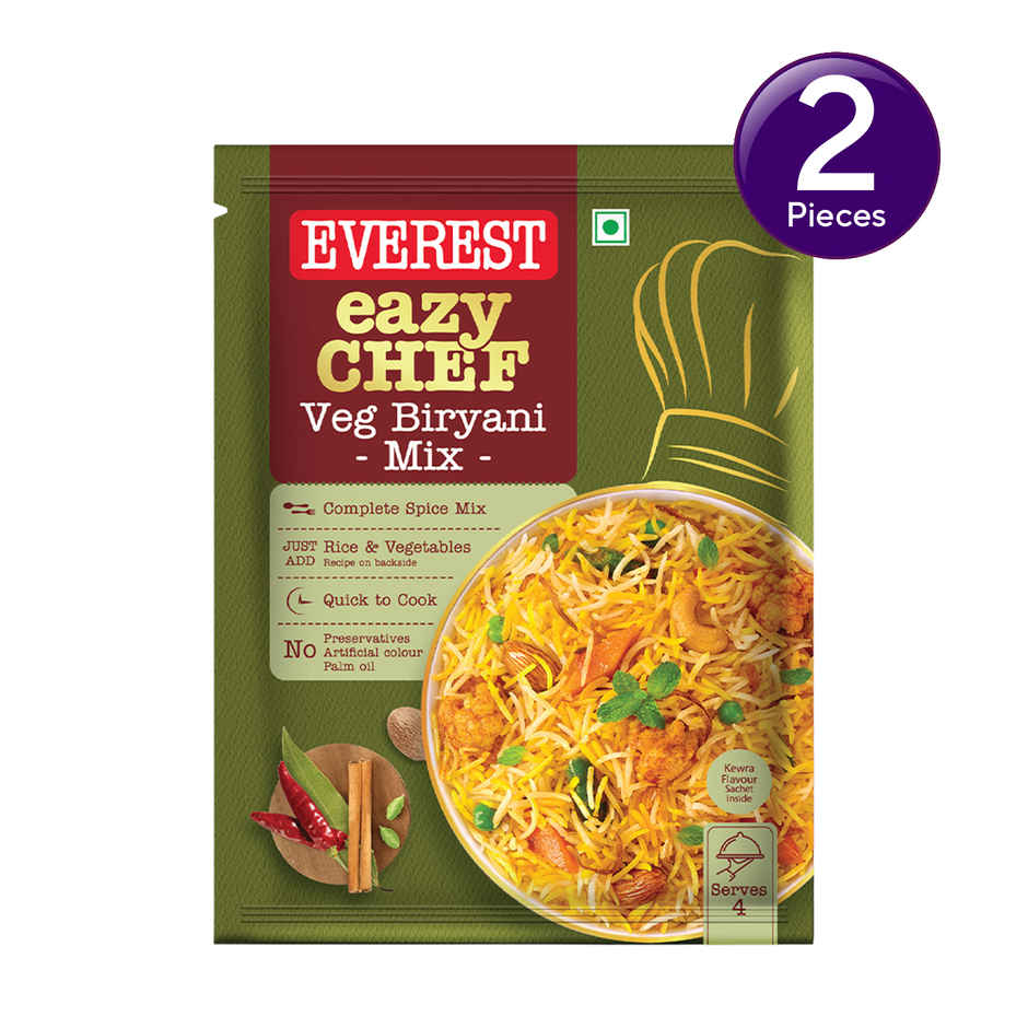 Everest Eazy Chef Veg Biryani Mix Combo