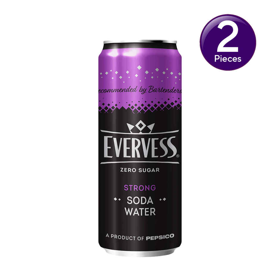 EVERVESS Zero Sugar Strong Soda Water Combo