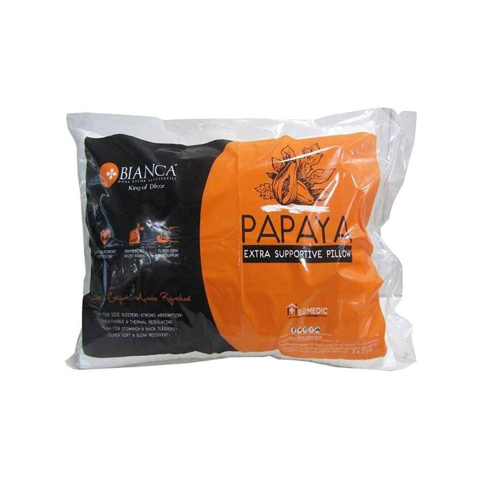 Bianca Soft Papaya Microfiber Pillow | 24 x 16 in