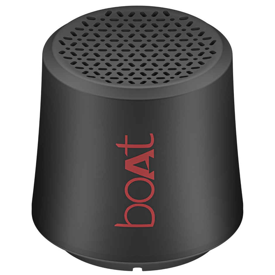 boAt Stone Uno BT Speaker w/ 3W Signature Sound | BTv5.3 | 6 Hours Playtime | Raging Black