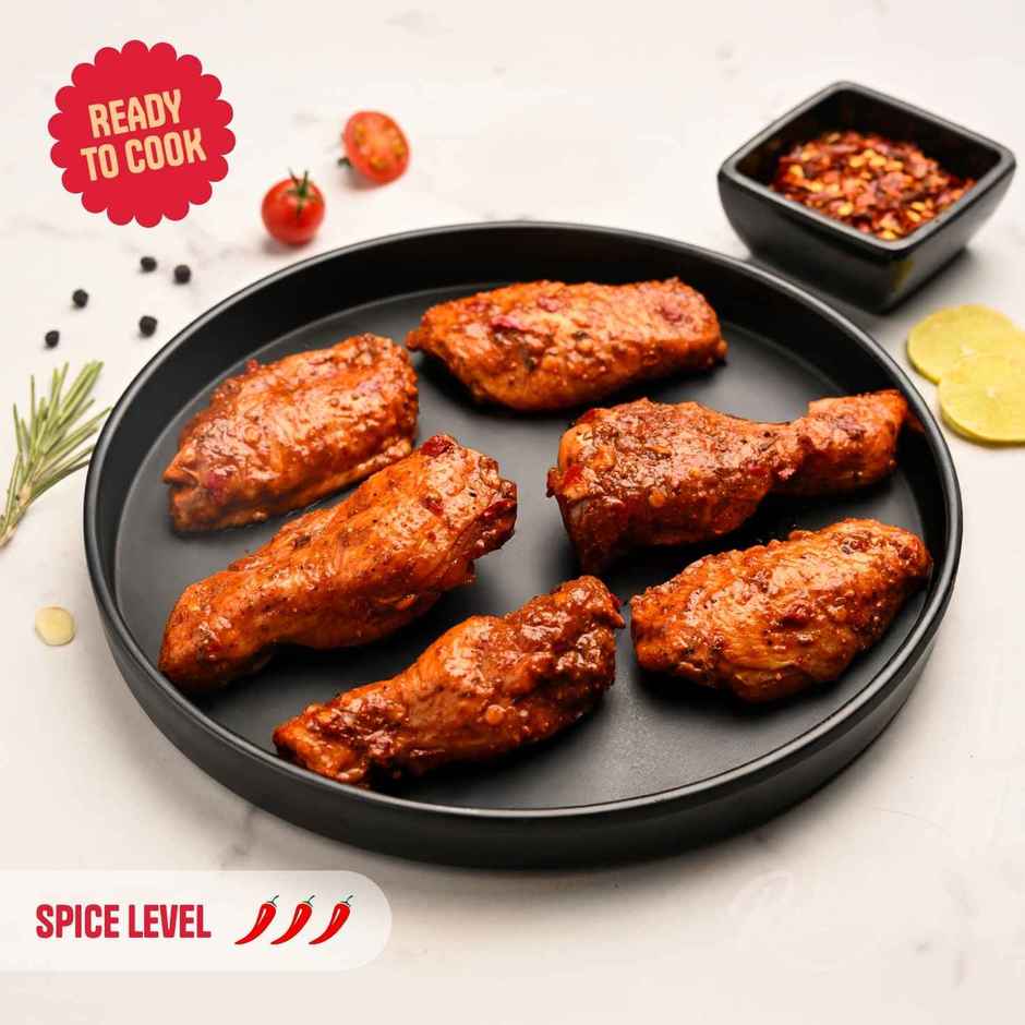 Relish Peri Peri Chicken Wings | Energy - 148 Kcal | Protein - 18.25 g / 100 g