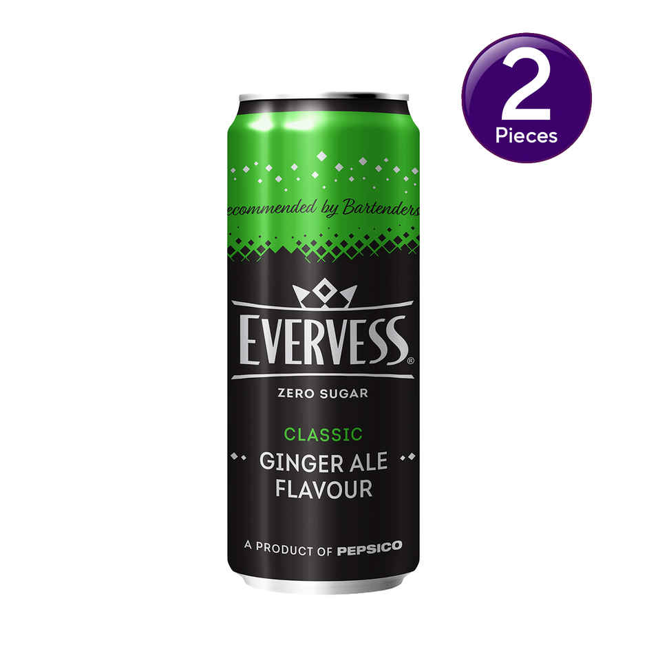 EVERVESS Zero Sugar Classic Gingerale Ale Combo