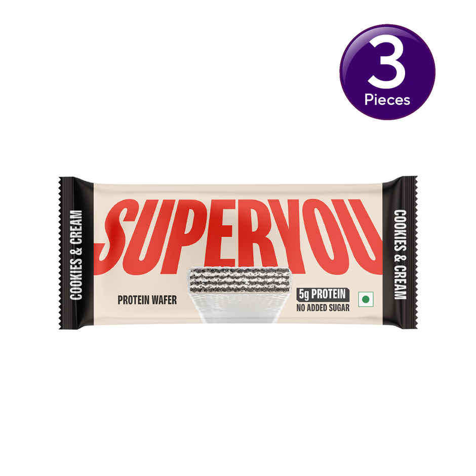 Superyou Cookies & Cream Protein Bar Combo  