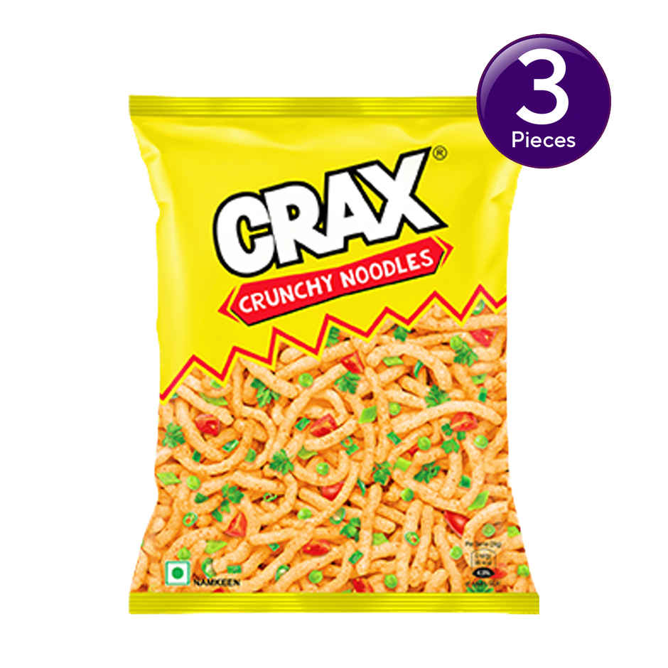 Crax Crunchy Noodle Puffs Chips Snacks  Combo