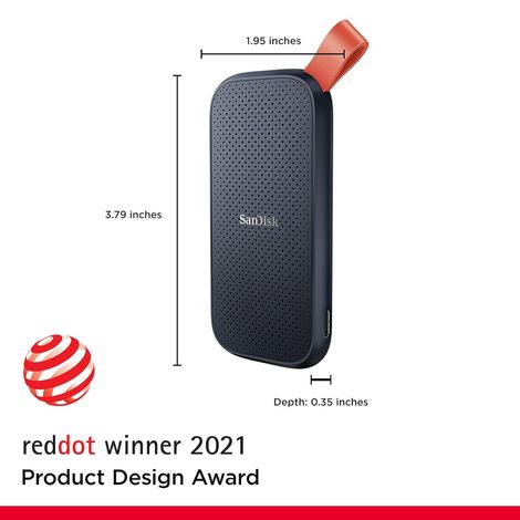 Sandisk Portable Ssd 2Tb- Up To 800Mb/S Read Speed