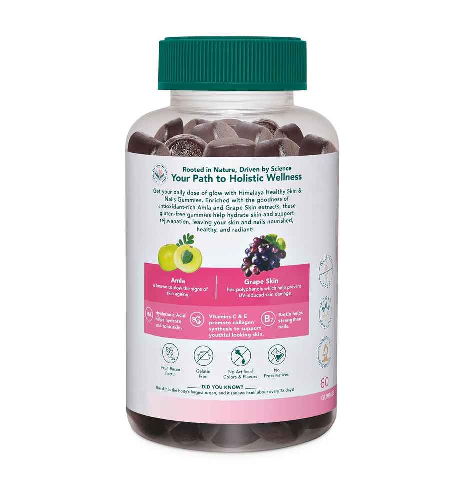 Himalaya Healthy Skin And Nails Gummies 30'S Indi