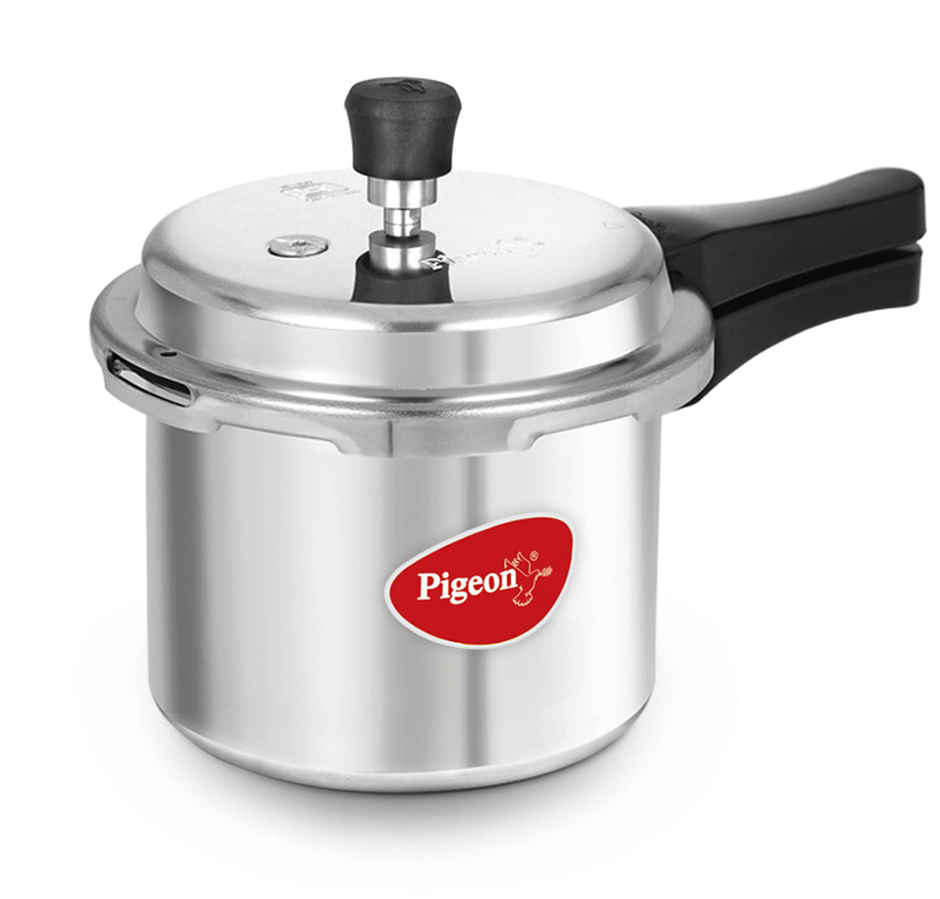 Pigeon 3L Aluminium Induction Base Outer Lid Pressure Cooker