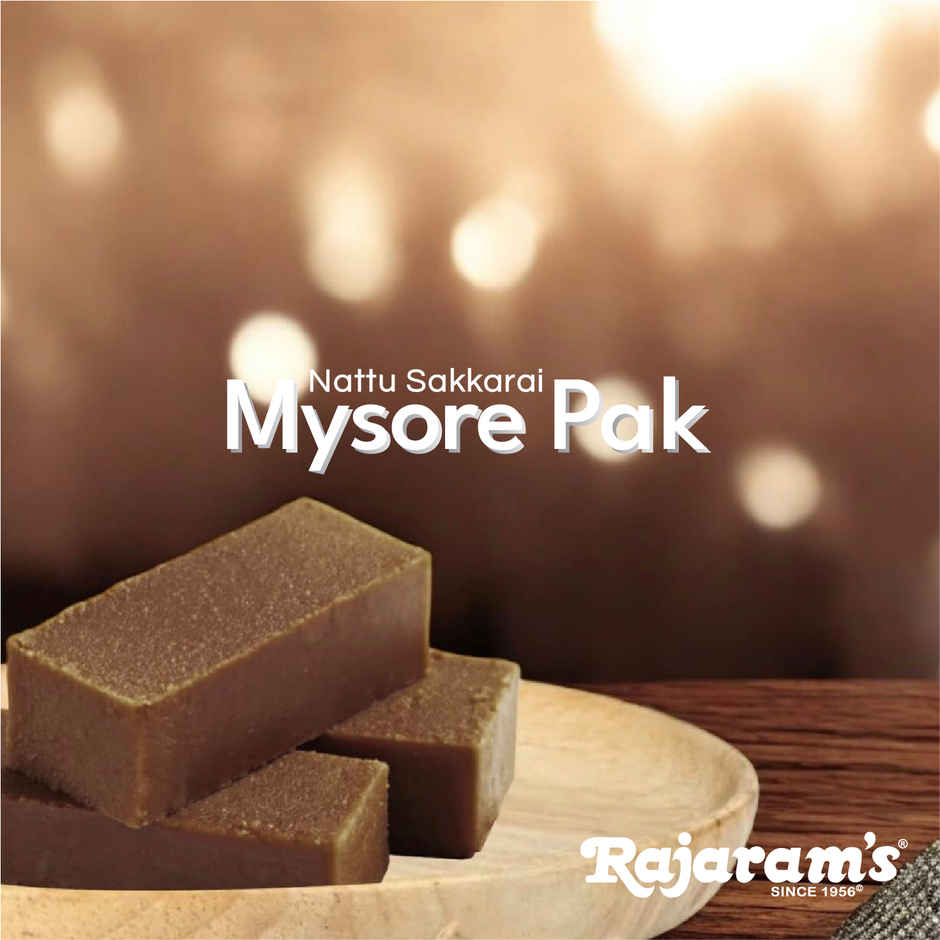 Rajaram's Nattu Sakkarai Mysore Pak