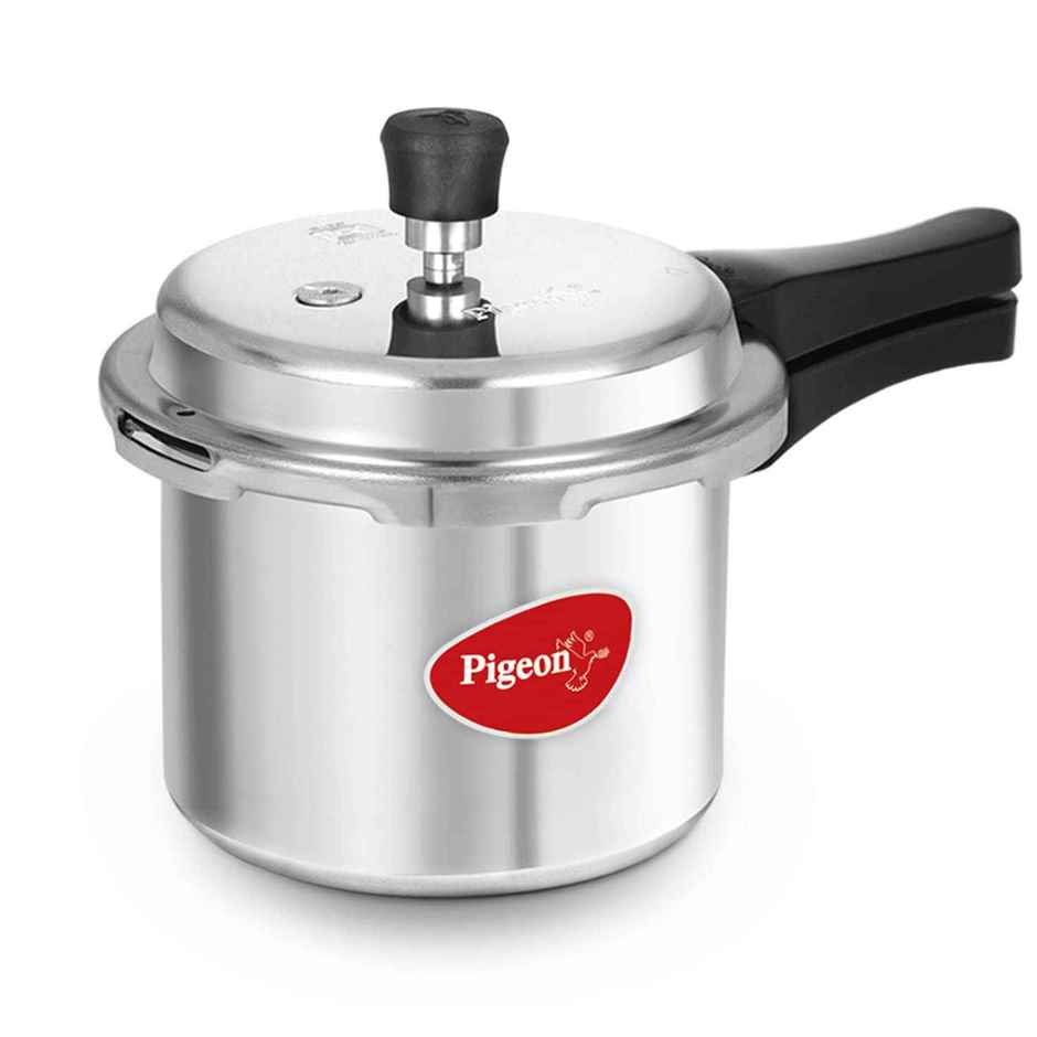 Pigeon 3L Aluminium Induction Base Outer Lid Pressure Cooker