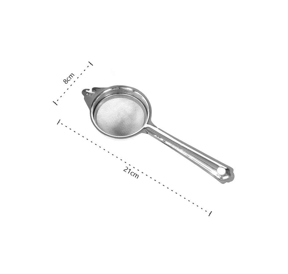 Petals Stainless Steel Tea/Coffee/Chai/Channi/Strainer Filter | 8 cm diameter