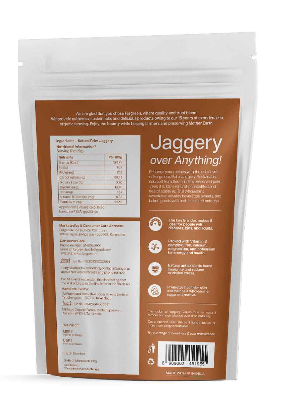 Forgreen Natural Palm Jaggery Blocks
