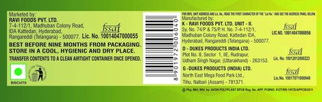 Dukes Nice Coconut Flavoured Biscuits | Artificial Flavour-free Combo