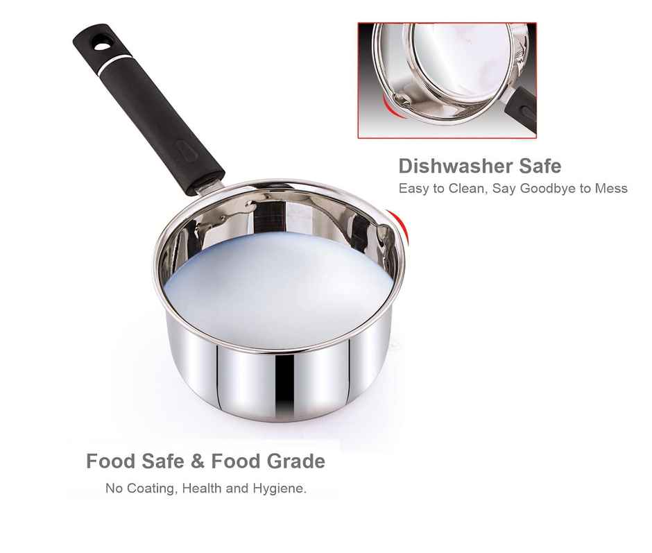 Klassi Kichen -16Cm Stainless Steel Milk Pan