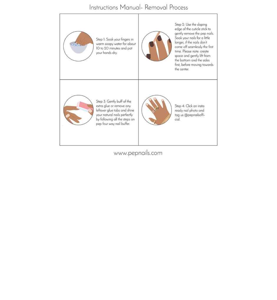 Pep Nails | Candy Pink | Hand Nails | Medium Round | Glossy Solid Press On Nails | 24 Tips
