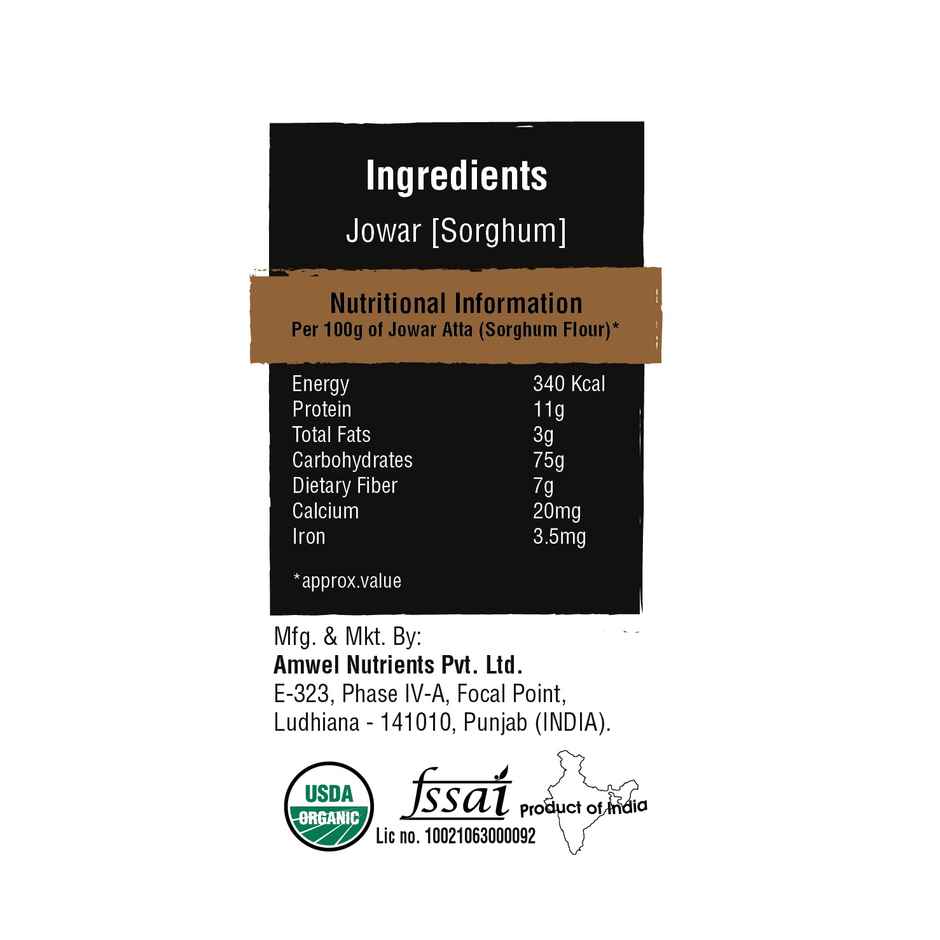 Amwel Jowar Atta | Sorghum Flour