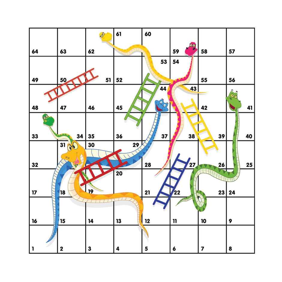 Funskool Snakes & Ladders Travel Board Game