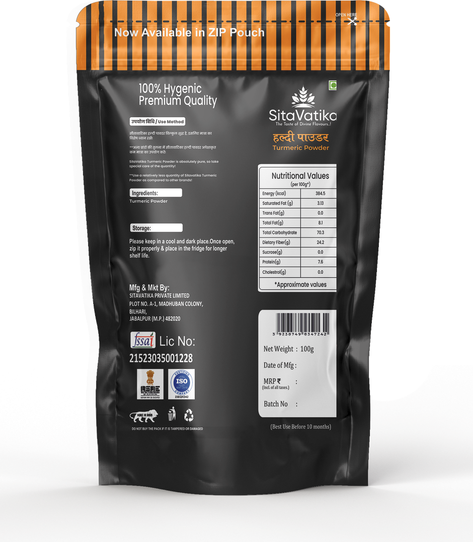 Sitavatika Turmeric Powder