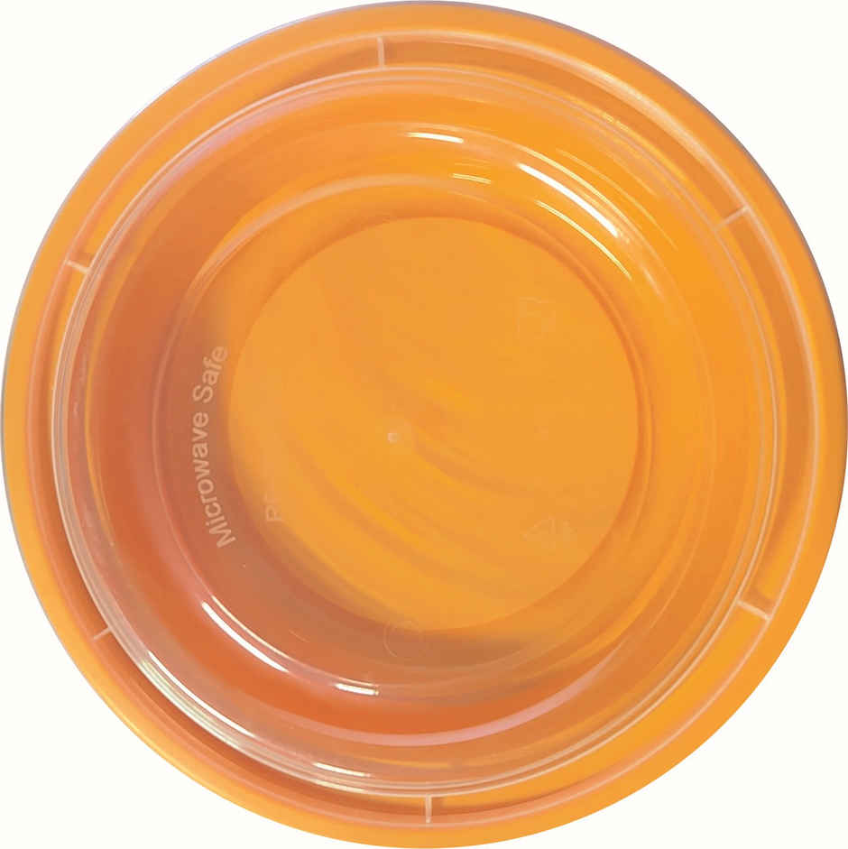Vinay Trading Plastic Round Reusable Containers With Lid | 450 ml | Pack Of 8