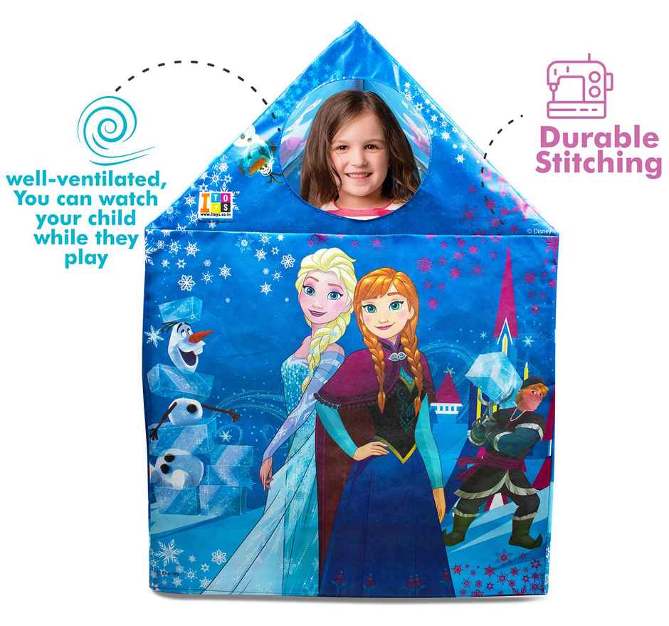 Itoys Theme Frozen Play House Tent For Kids - Multicolor 0xc004810010 (Assorted)