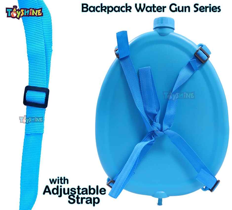 Toyshine Holi Water Tank Pichkari - Blue | Doll | 3.5 L