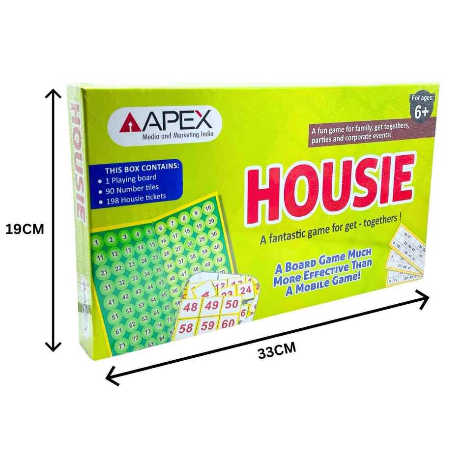 Apex Tambola Housie Board Game | Family & Party Game | Indoor Game | Age 6+