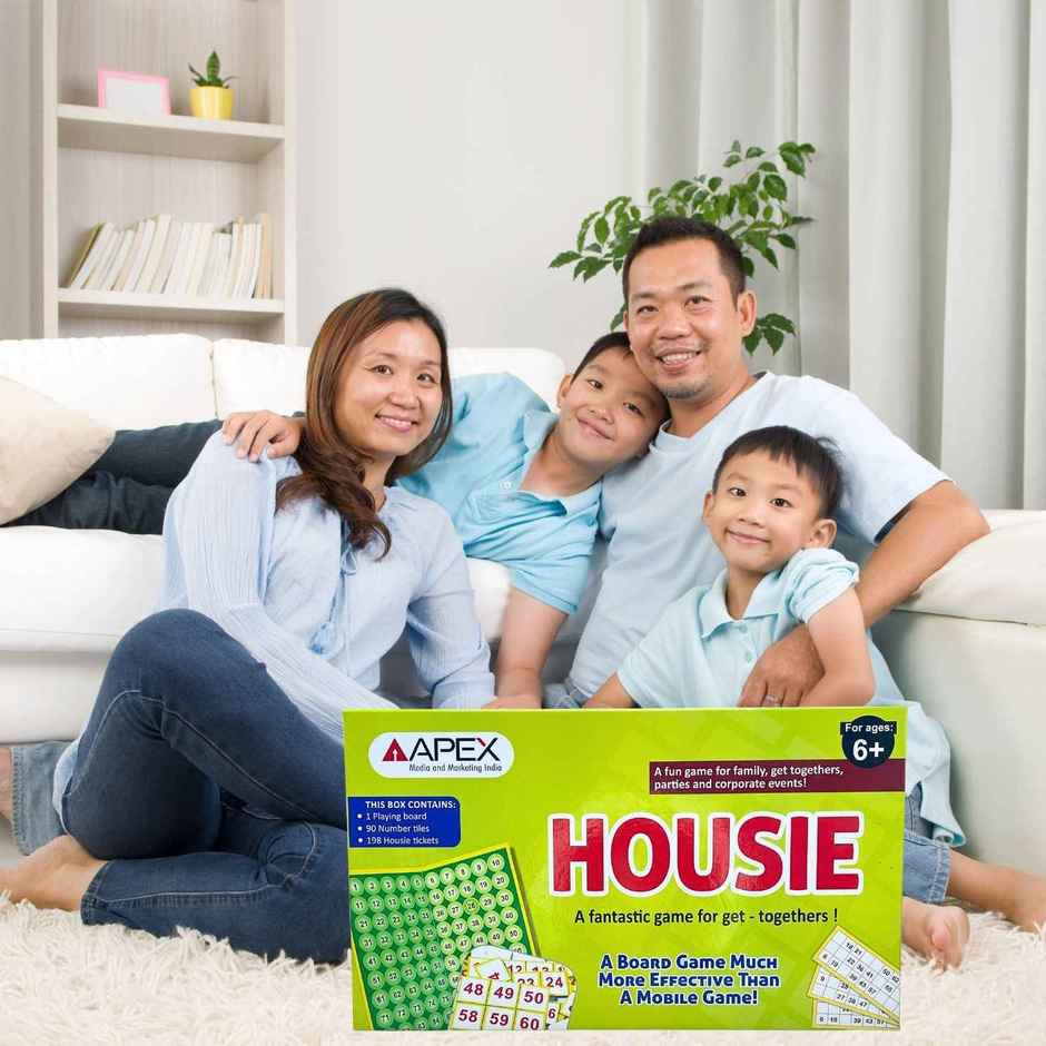 Apex Tambola Housie Board Game | Family & Party Game | Indoor Game | Age 6+