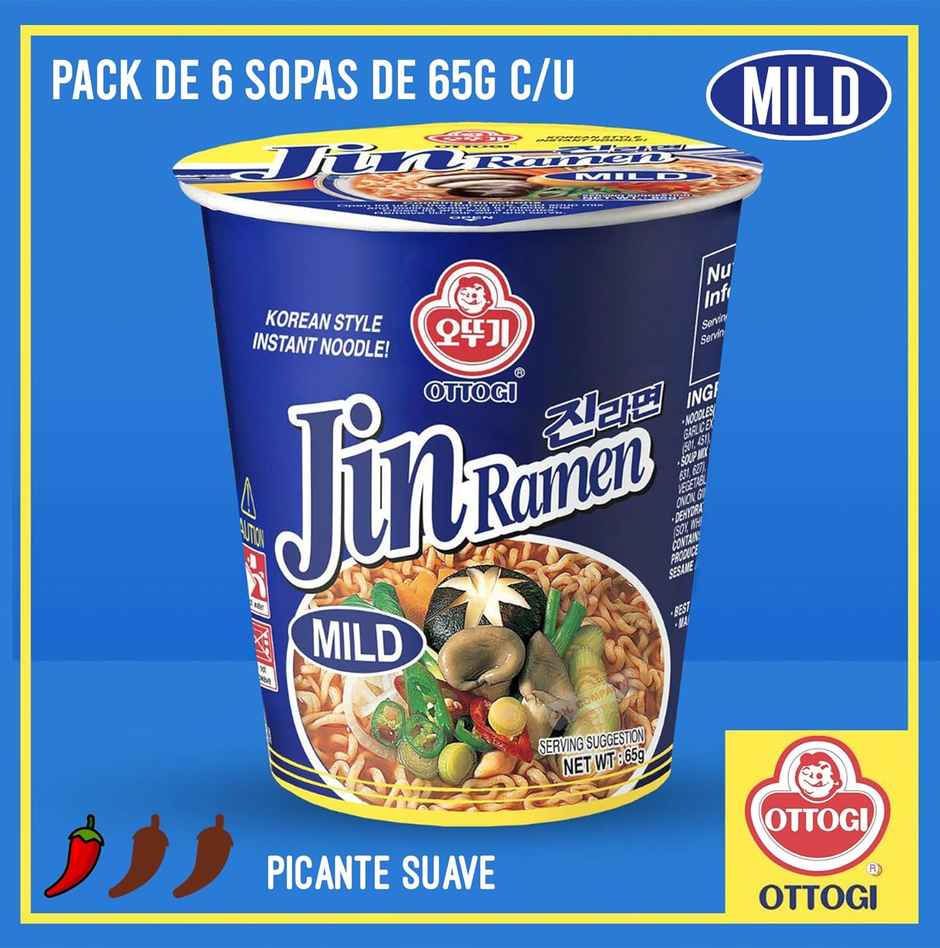OTTOGI Jinramen Mild Cup