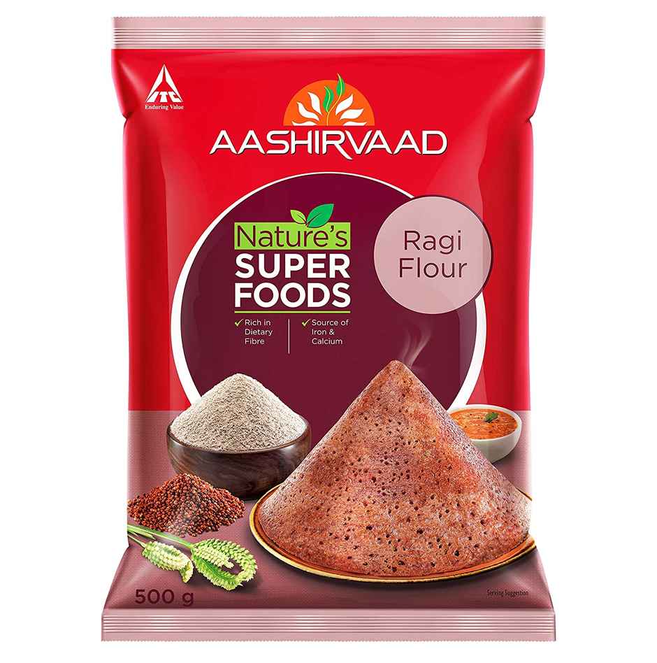 Aashirvaad Nature's Super Foods Ragi Flour Pouch