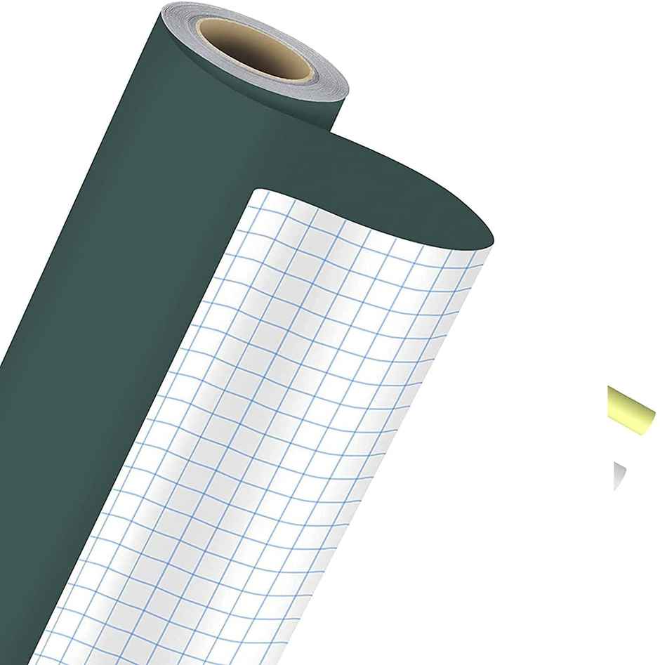 Chrome Waterproof Greenboard Removable Vinyl Wall Sticker Decal Chalkboard (Green, 200 x 45 cm)