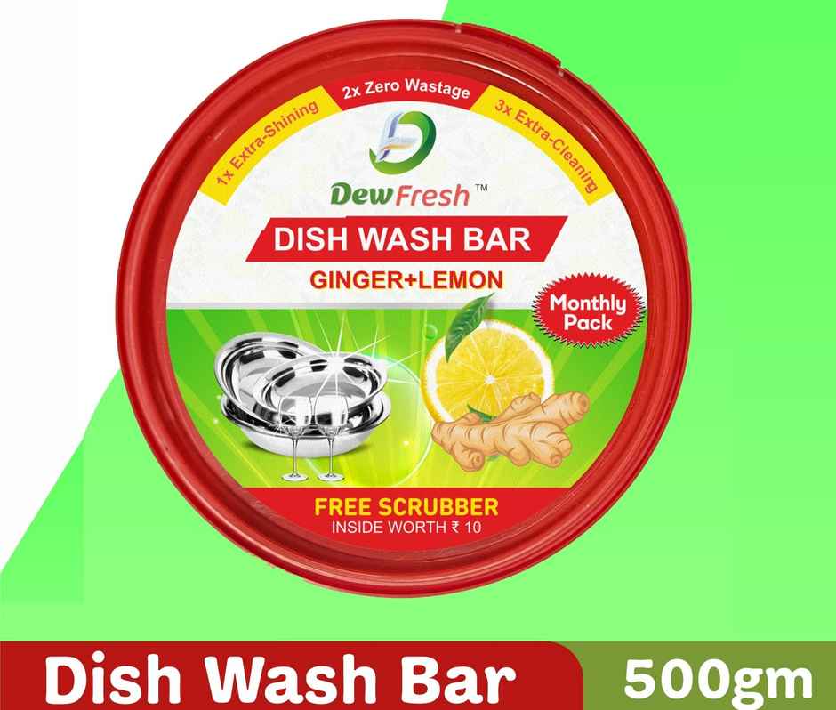 Dew Fresh Ginger & Lemon Round Dishwash Tub