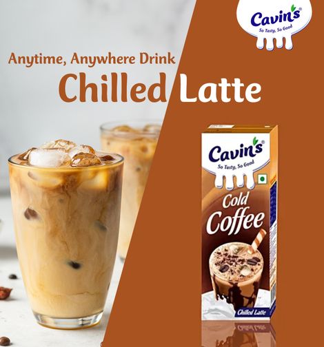 Cavin's Chilled Latte Cold Coffee