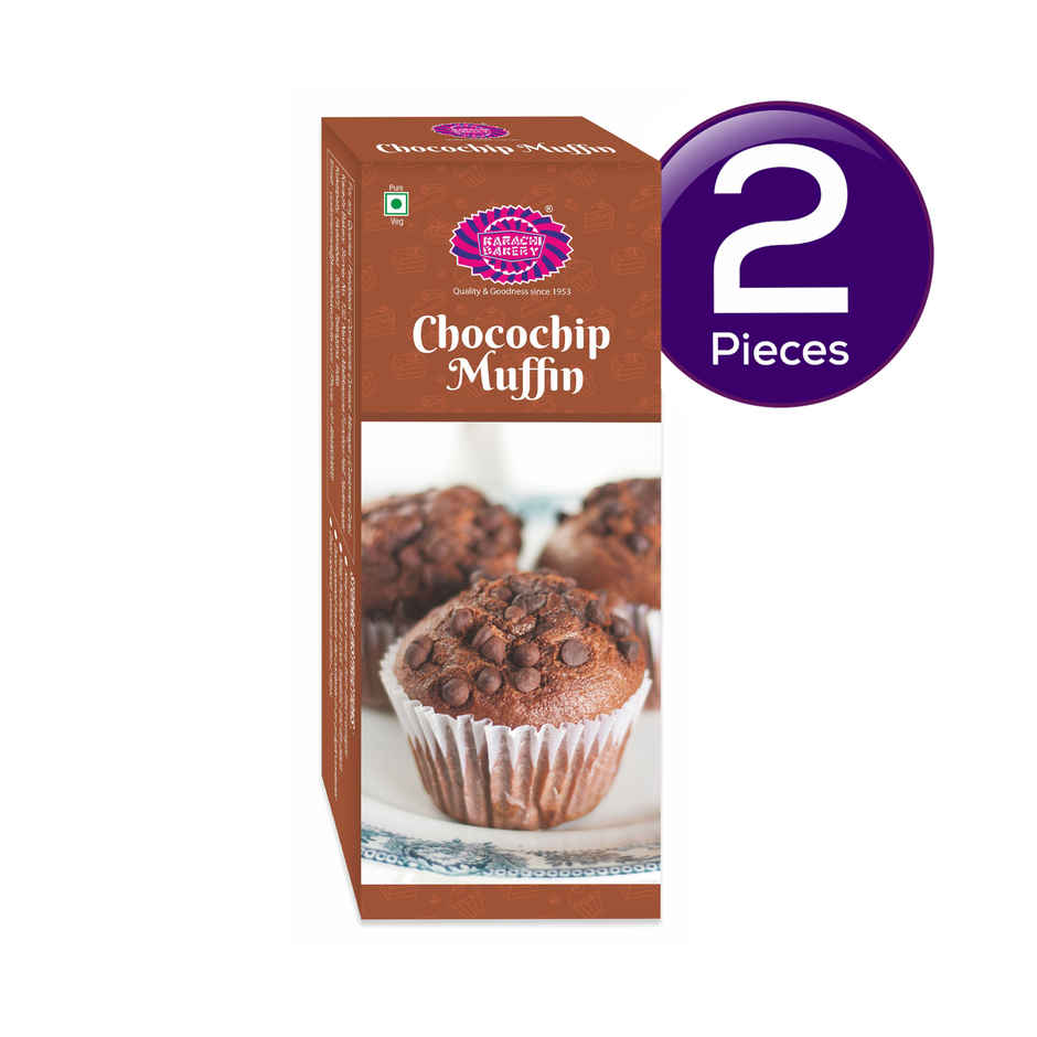 Karachi Bakery Muffins (Veg) - Chocolate Chips Combo