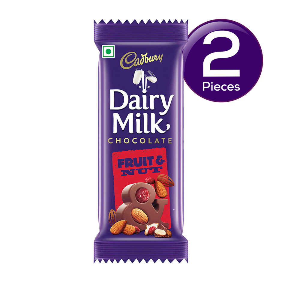 Cadbury Dairy Milk Fruit & Nut Chocolate Bar Combo
