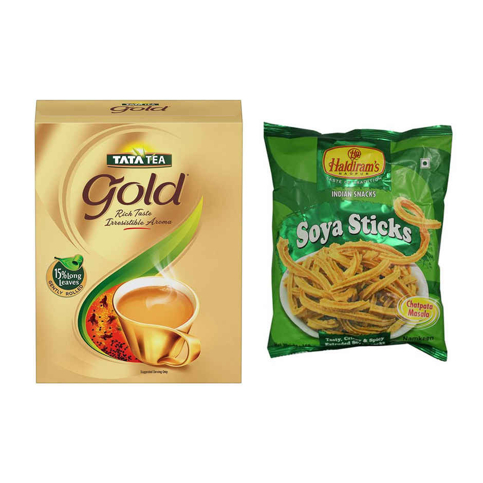 Tata Tea Gold(250gms) & Haldiram'S Moong Dal(200gms) Combo