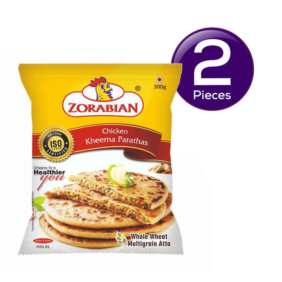 Zorabian Chicken Kheema Parathas Combo