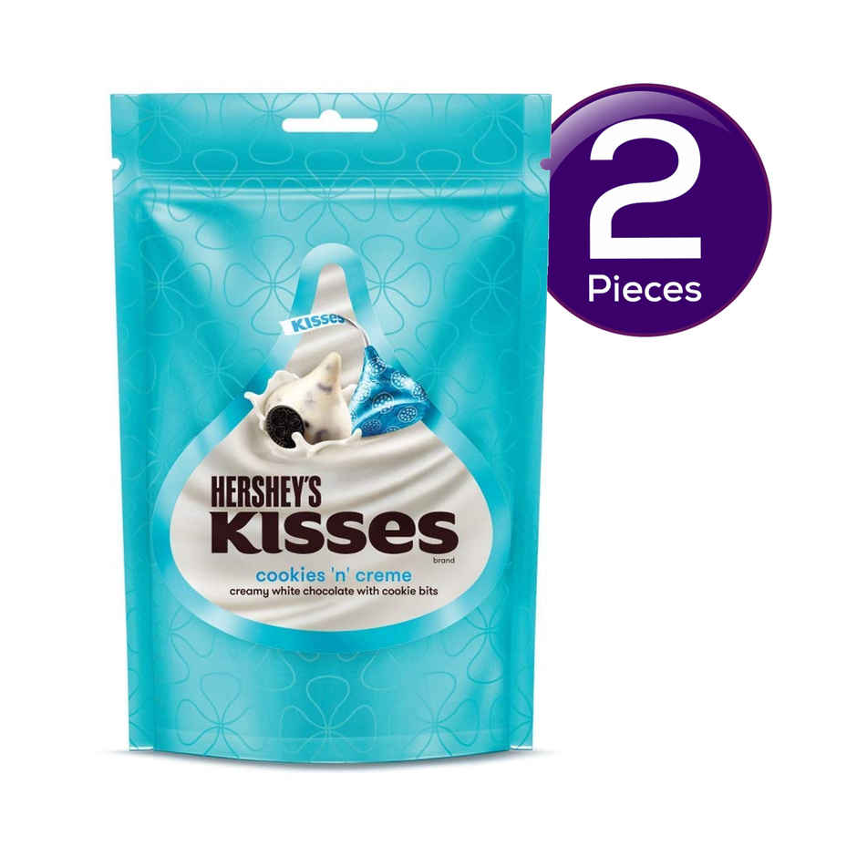 Hershey'S Kisses Cookies 'N' Cream Chocolate Share Bag Combo