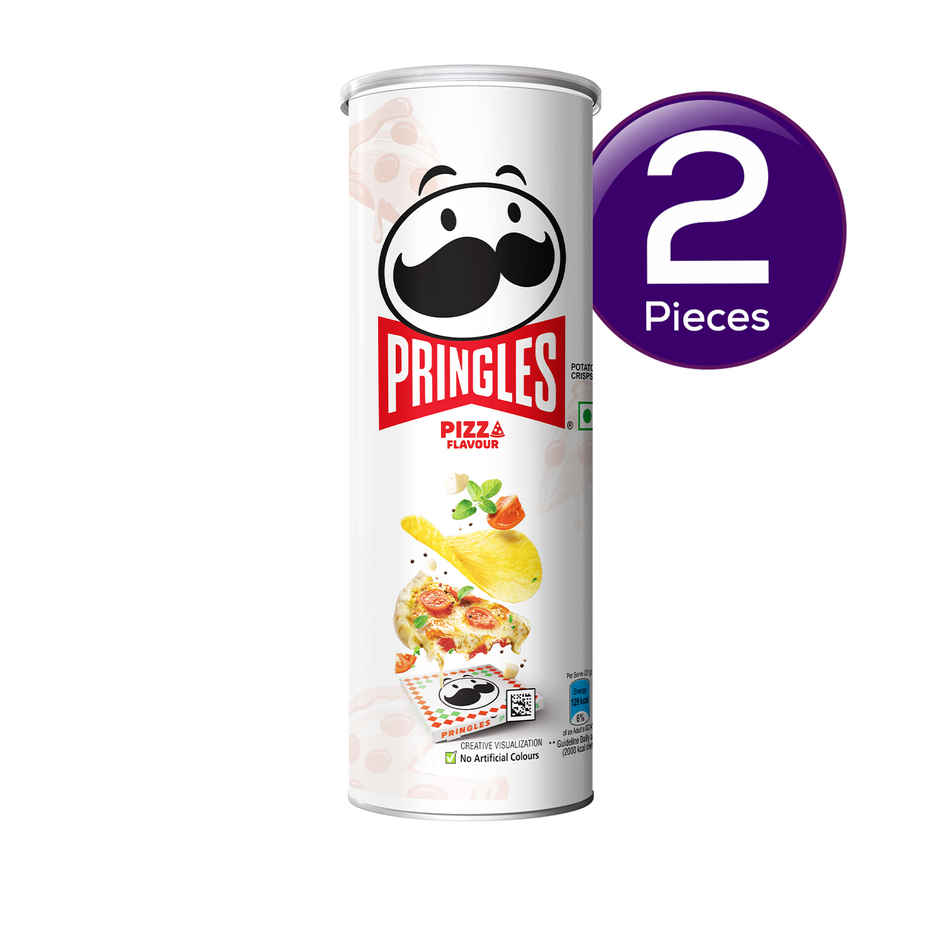 Pringles Potato Chips Pizza Flavour Combo