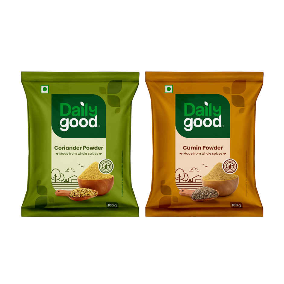 Daily Good Coriadner Powder(100gms) & Daily Good Cumin Powder(100gms) Combo  