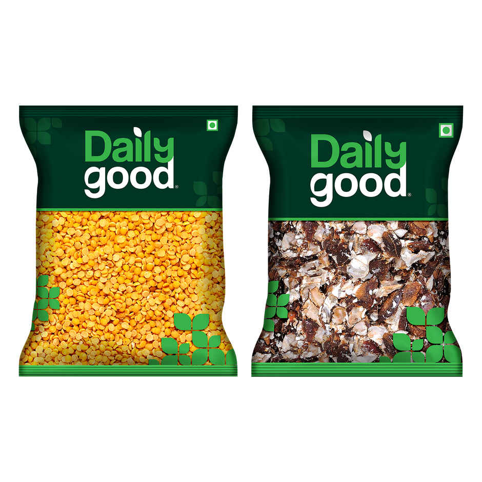 Daily Good Unpolished Toor / Tur / Arhar Dal(500gms) & Daily Good Tamarind / Imli(200gms) Combo