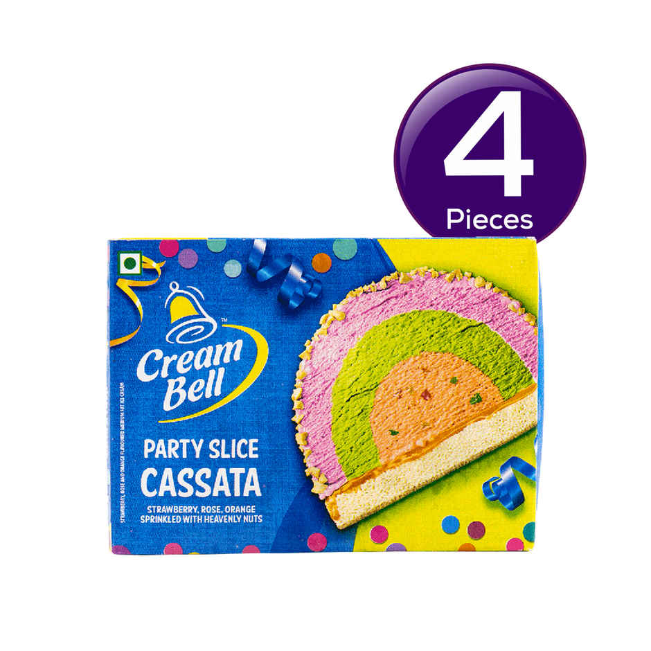 Cream Bell Cassata Chops Ice Cream Combo