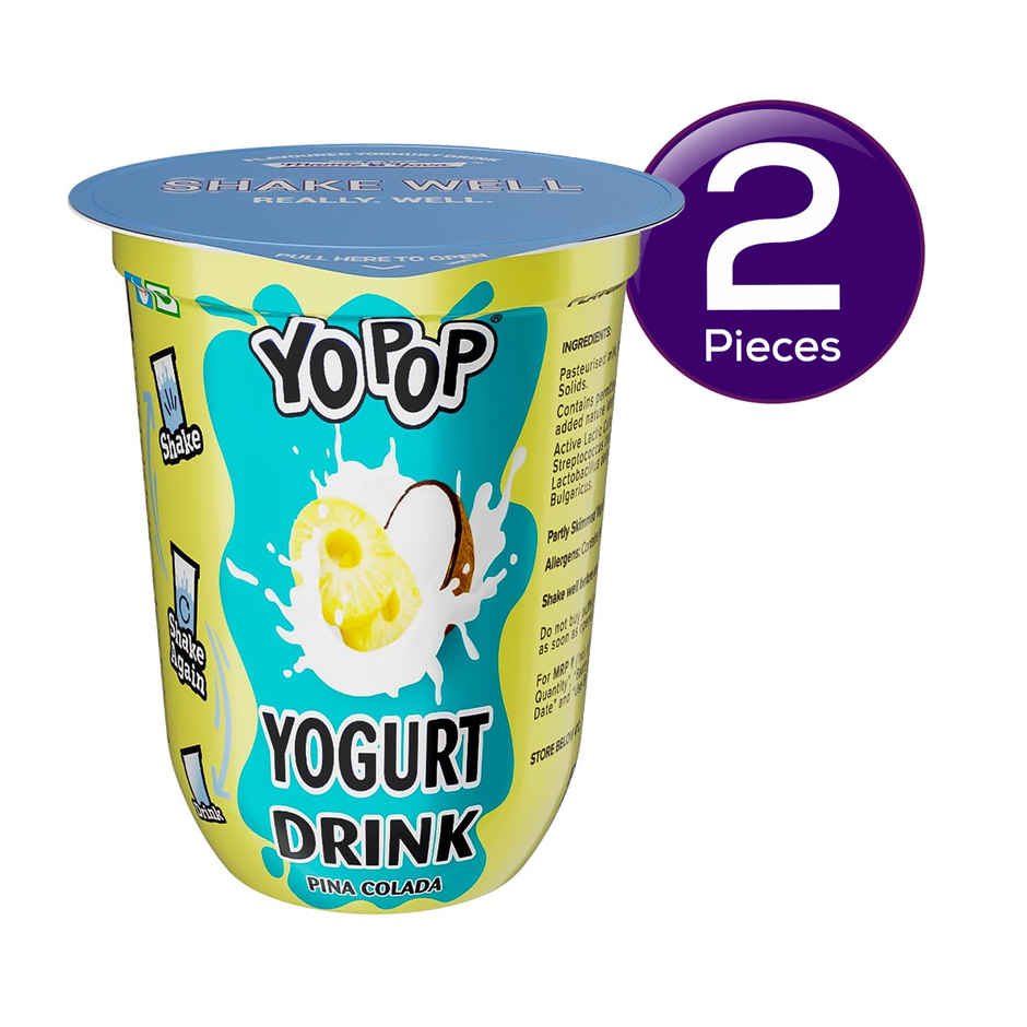 Mamie Yova Yopop Yogurt Drink Pinacolada Combo