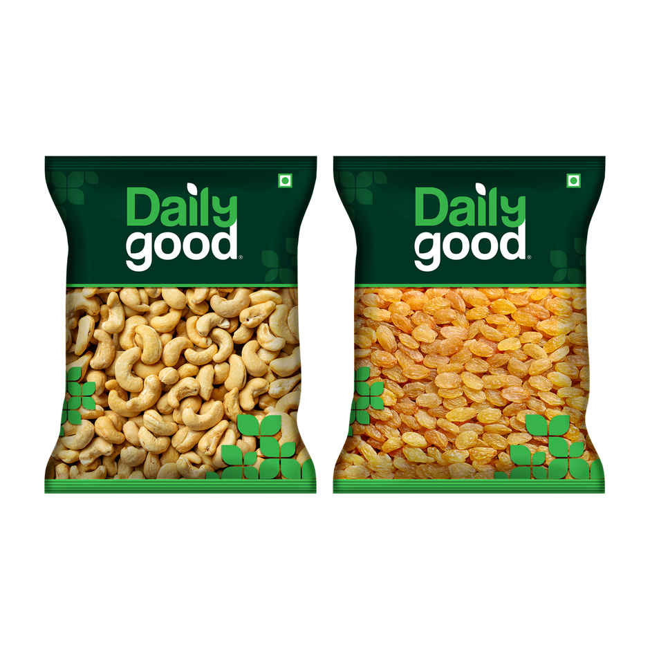 Daily Good Cashew (W320)(500gms) & Daily Good Raisin Golden(500gms) Combo