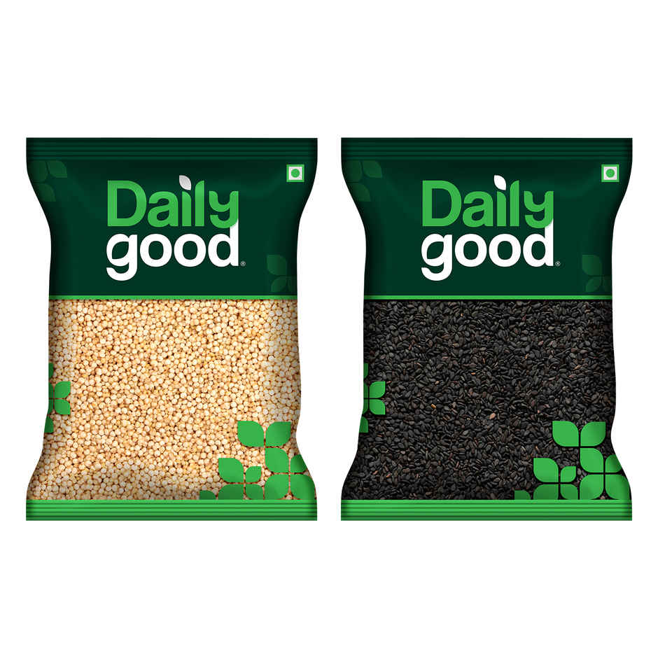 Daily Good Till / Sesame Seeds Black(100gms) & Daily Good Khus Khus (Poppy Seeds)(50gms) Combo 