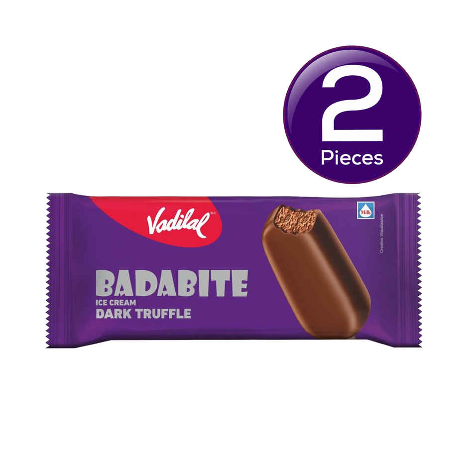 Vadilal Dark Truffle Badabite Ice Cream Stick Combo