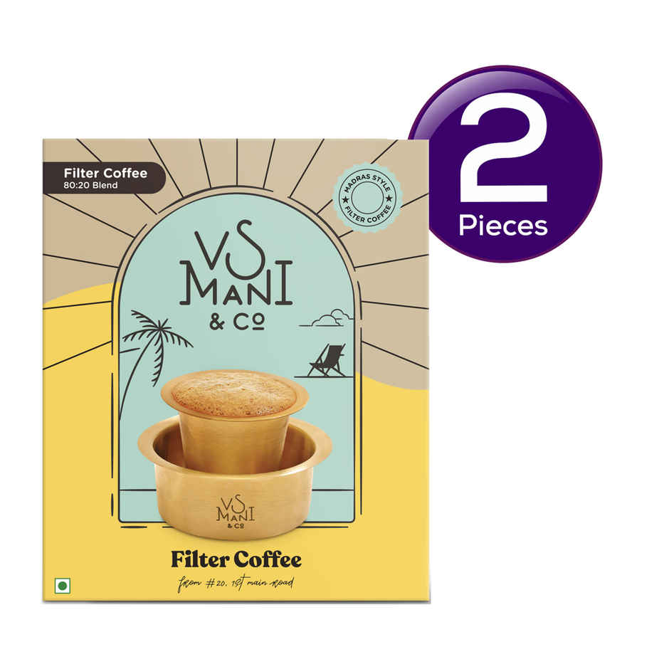 VS Mani & Co. Arabica and Robusta Filter Coffee Combo
