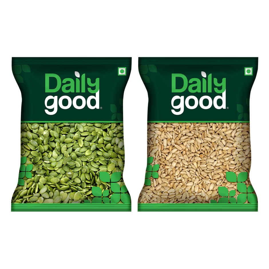Daily Good Pumpkin Seeds(200gms) & Daily Good Sunflower Seeds(200gms) Combo