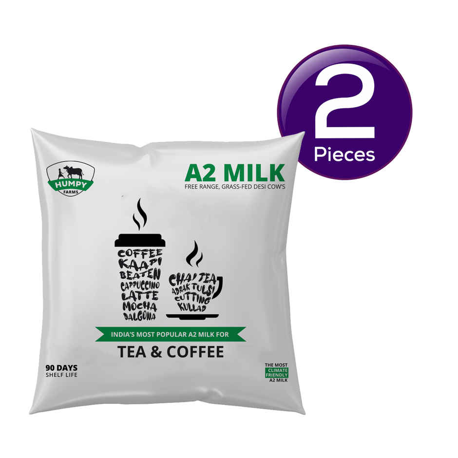 Humpy Farms A2 UHT Cow Milk (Pouch) Combo