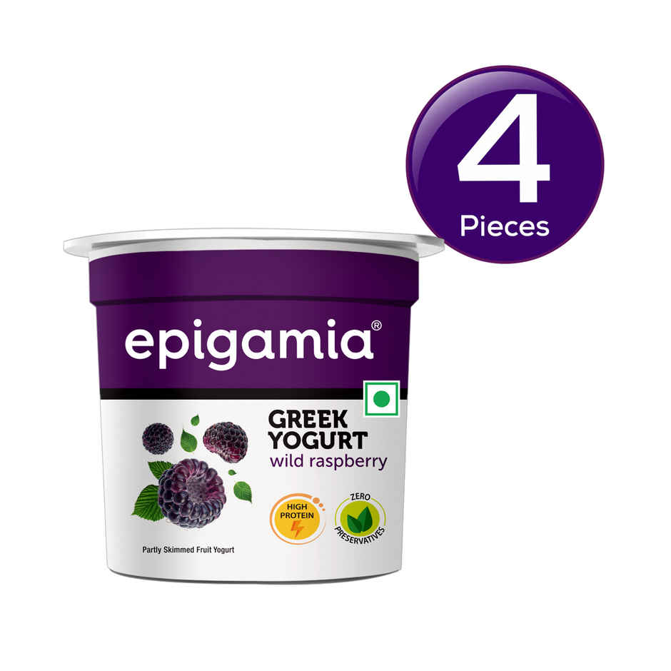 Epigamia Greek Yogurt- Raspberry Combo