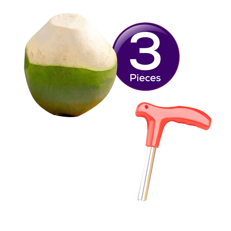 Tender coconut with opener